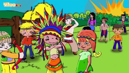 10 piccoli indiani 10 kleine Indianer Zweisprachiges Kinderlied Yleekids