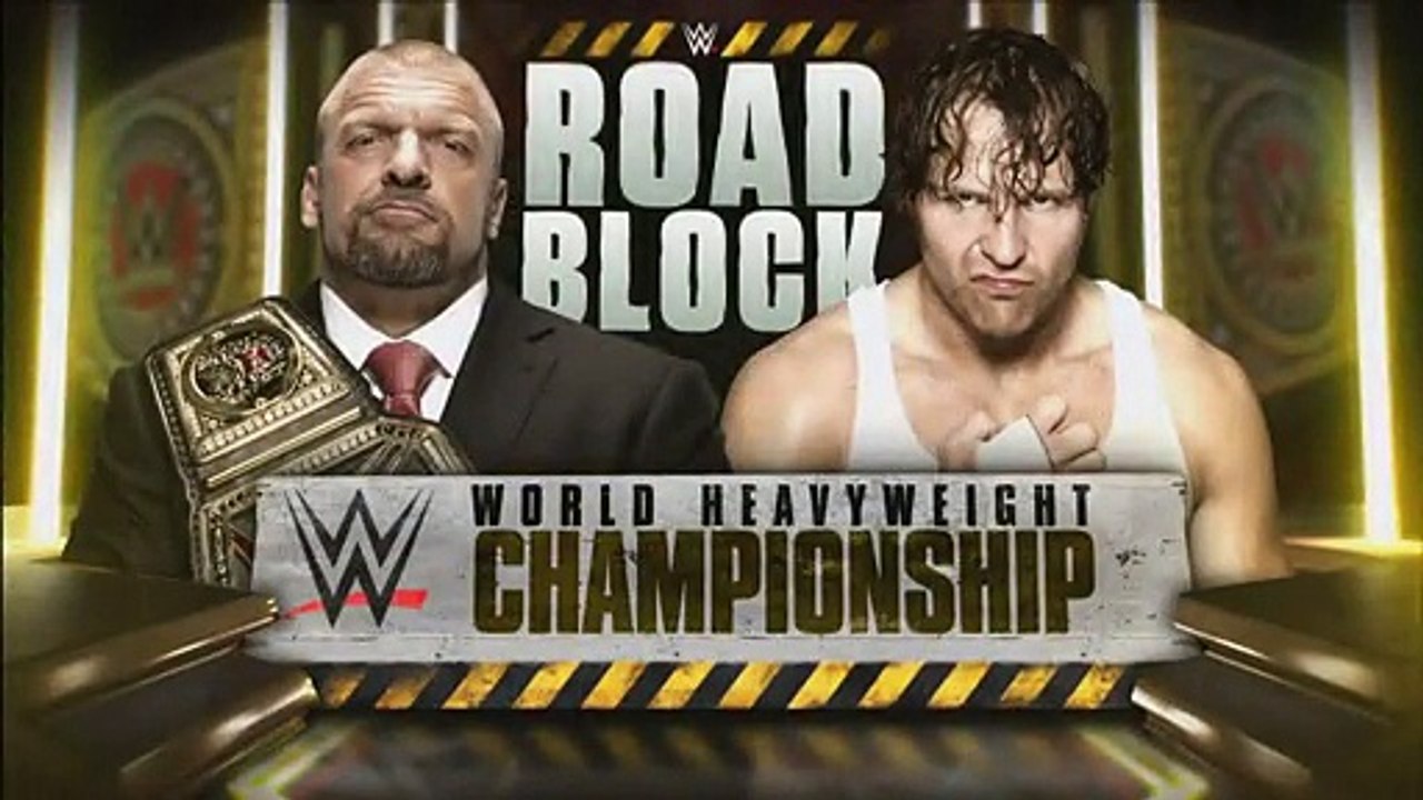 WWE Roadblock 2016 Part 8