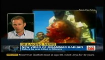 Muerte de Muamar el Gadafi (1942-2011)  en Sirte, Libia el 20 octubre 2011. (720p)