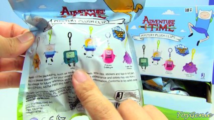 Adventure Time Mystery Plush Clips in Blind Bags