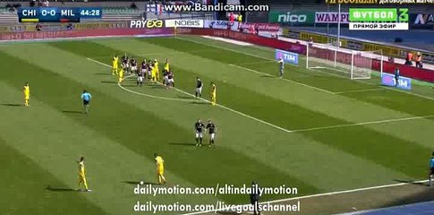 ChievoVerona vs A.C Milan - 1st Half Full Highlights - Serie A - 13.03.2016
