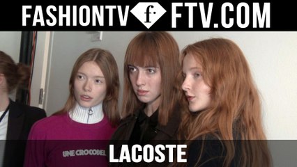 Hairstyle at Lacoste F/W 16/17 New York Fashion Week | FTV.com