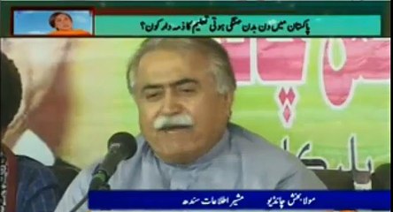 Maula Baksh Chandio's befitting reply to Farooq Sattar