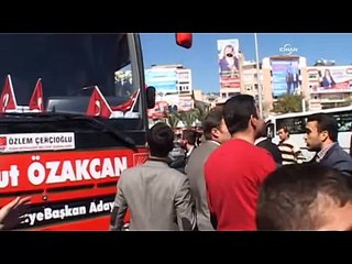 Aydın'da MHP ile CHP arasında seçim gerginliği yaşandı