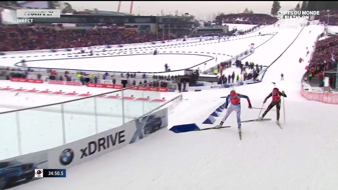 Biathlon - ChM : Marie Dorin-Habert termine en or sur la mass start