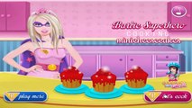 Barbie Superhero Cooking Mini Cheesecakes - Video Games For Girls