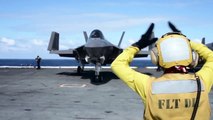 F 35C Carrier Testing (DT II) Aboard USS Dwight D. Eisenhower