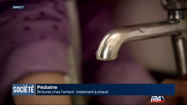 Pédiatrie : brûlures chez l'enfant : traitement à chaud