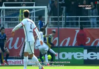 Zlatan Ibrahimović Fantastic Curve Shoot Chance - Troyes 0-0 PSG