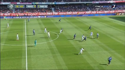 Pastore Goal - Troyes 0-2 PSG - 13.03.2016