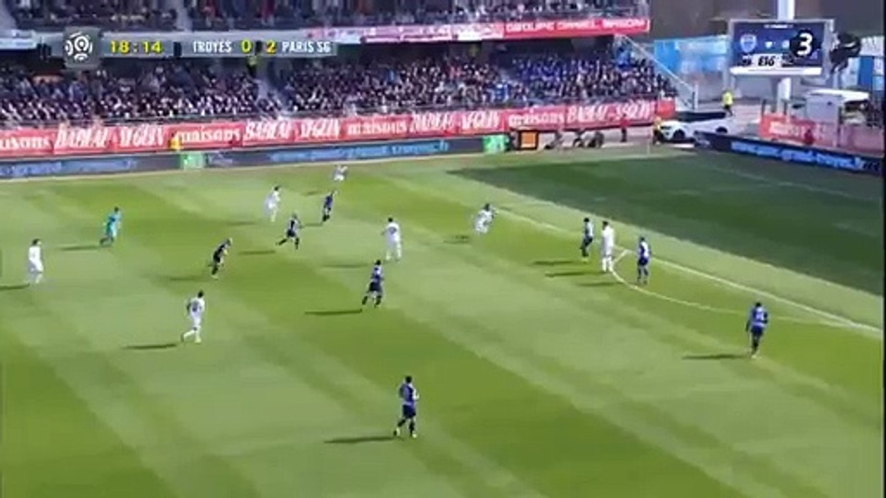 0-3 Adrien Rabiot Goal HD - Troyes 0-3 PSG 13.03.2016 HD