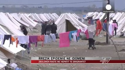 Rrezik epidemie në Idomeni - News, Lajme - Vizion Plus