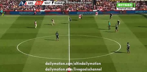 Alexis Sanchez Fantastic Chance HD - Arsenal vs Watford - FA Cup - 13.03.2016