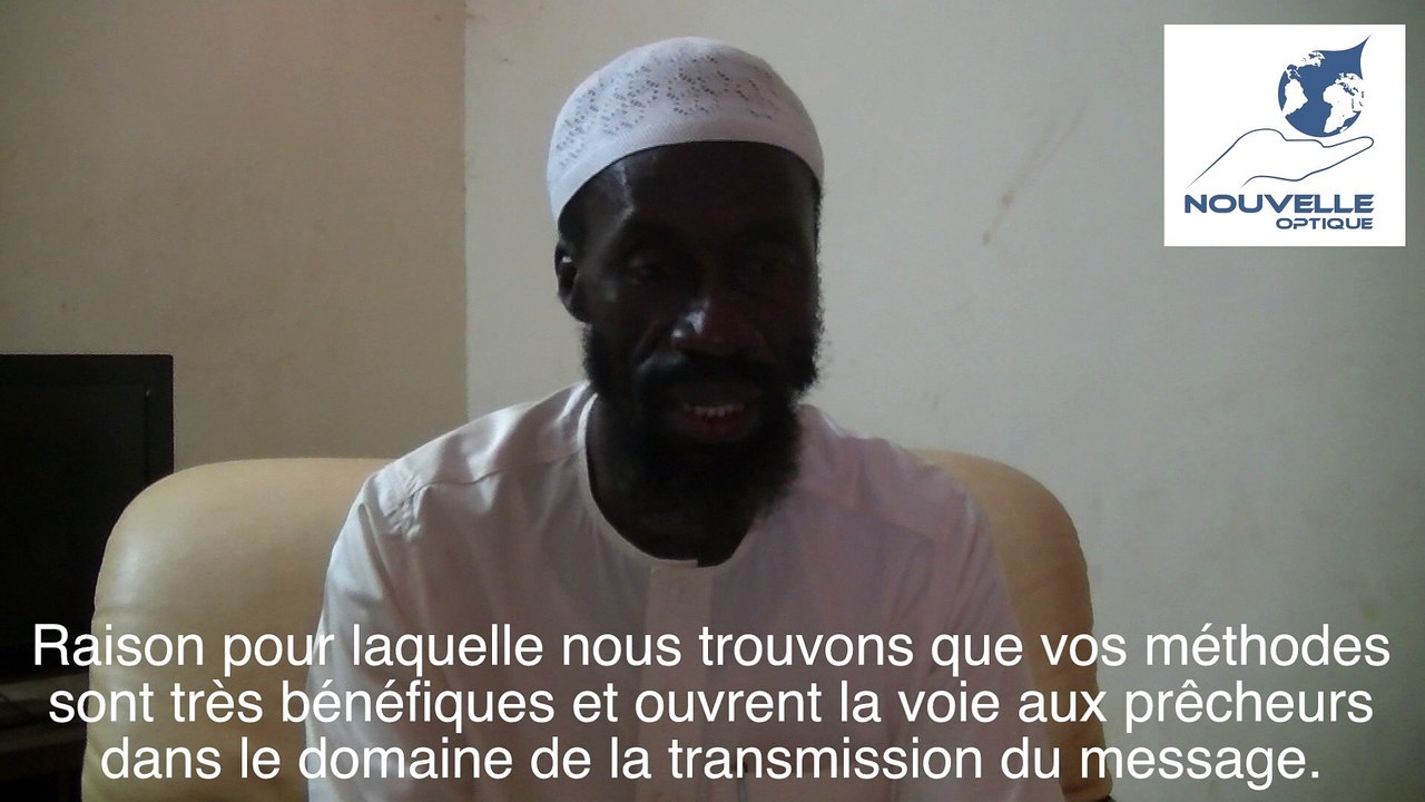 Cheykh Kindo encourage nos actions !