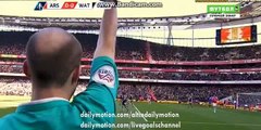 Olivier Giroud Disallowed Offside Goal - Arsenal vs Watford - FA Cup - 13.03.2016 HD
