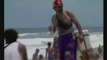 Pegadinhas do Silvio Santos - Ivo Holanda derruba água gelada na praia