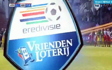 Danny Bakker Goal - Utrecht 2 - 1 Den Haag - 13-03-2016