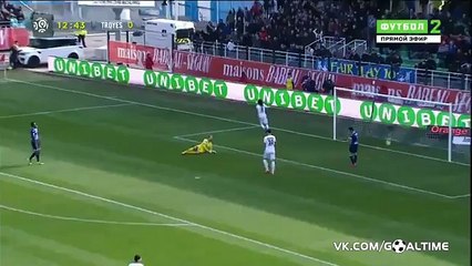 Edinson Cavani Goal HD - Troyes 0 - 1 Paris SG - 13-03-2016