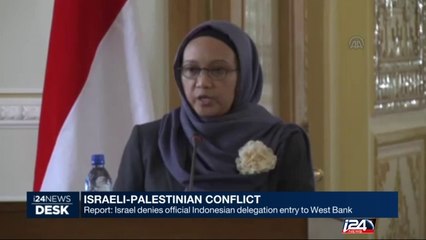 Israel denies official Indonesian delegation entry to West Bank