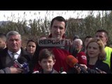 Report TV - Nis aksioni i pastrimit të Tiranës Veliaj: S’mjaftojnë llafet e protestat