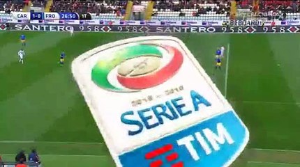 Raffaele Bianco Goal HD - Carpi 1 - 0 Frosinone - 13-03-2016