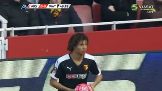 0-1 Odion Ighalo Goal HD - Arsenal 0-1 Watford (FA Cup) 13.03.2016 HD