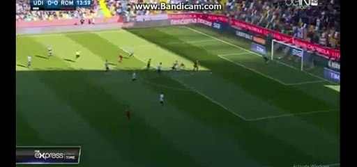 Mohamed Salah BIG Chance | Udinese 0-1 AS Roma Serie A 13.03.2016
