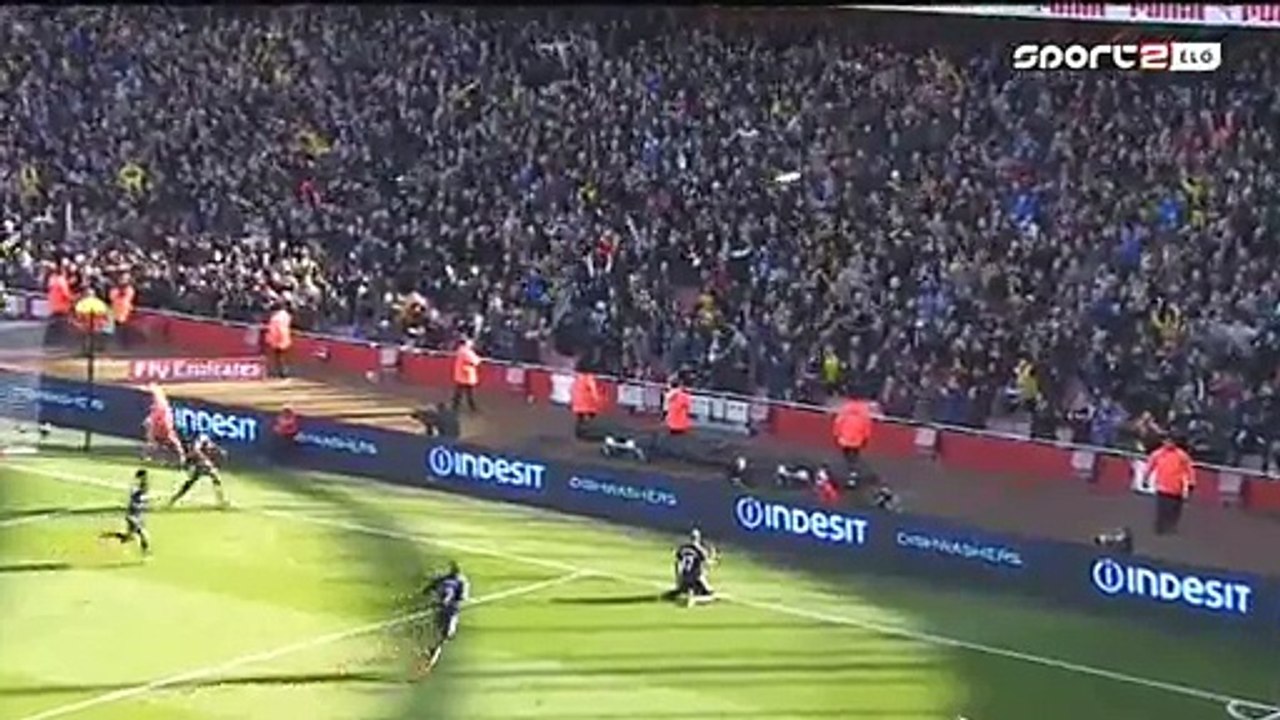 All Goals HD | Arsenal 1-2 Watford 13-03-2016