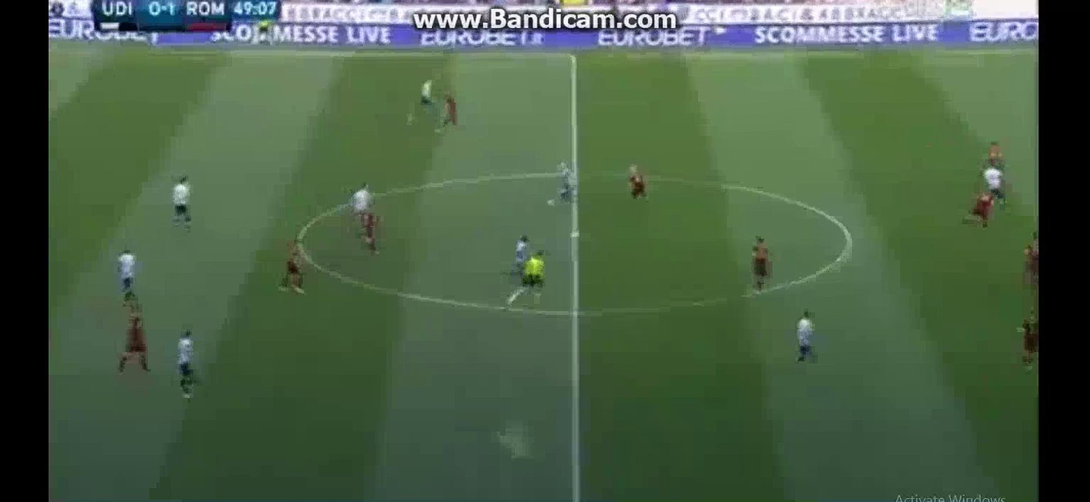 Stephan El Shaarawy Incredible Miss - Udinese 0-1 AC Roma 13-03-2016