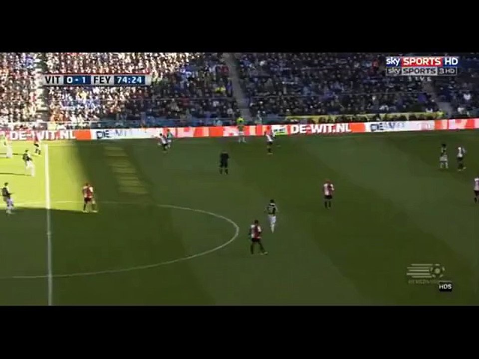 Goal Bilal Basacikoglu - Vitesse 0-2 Feyenoord (13.03.2016) Eredivisie