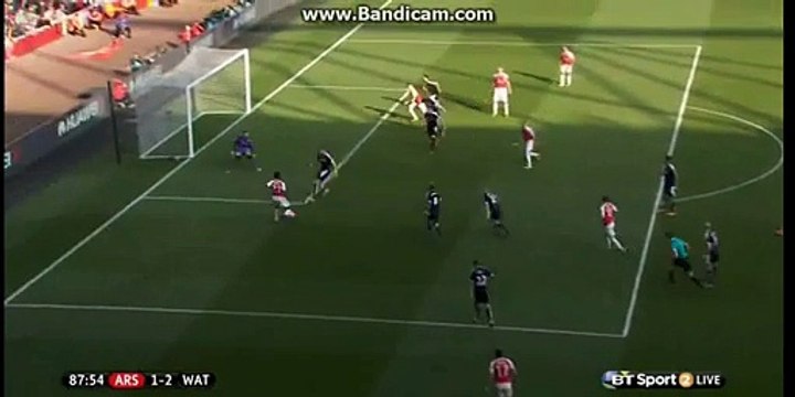 1:2 Danny Welbeck Goal | Arsenal vs Watford Fa CUP