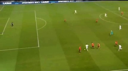Rachid Ghezzal Goal - Rennes 0 - 1 Lyon - 13-03-2016 HD