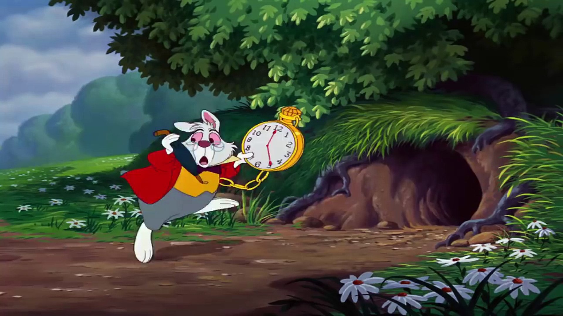 Alice In Wonderland - Alice meets White Rabbit HD – Видео Dailymotion