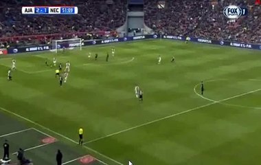 2-1 Rens Van Eijden Own Goal | Ajax Amsterdam v. NEC Nijmegen - 13.03.2016
