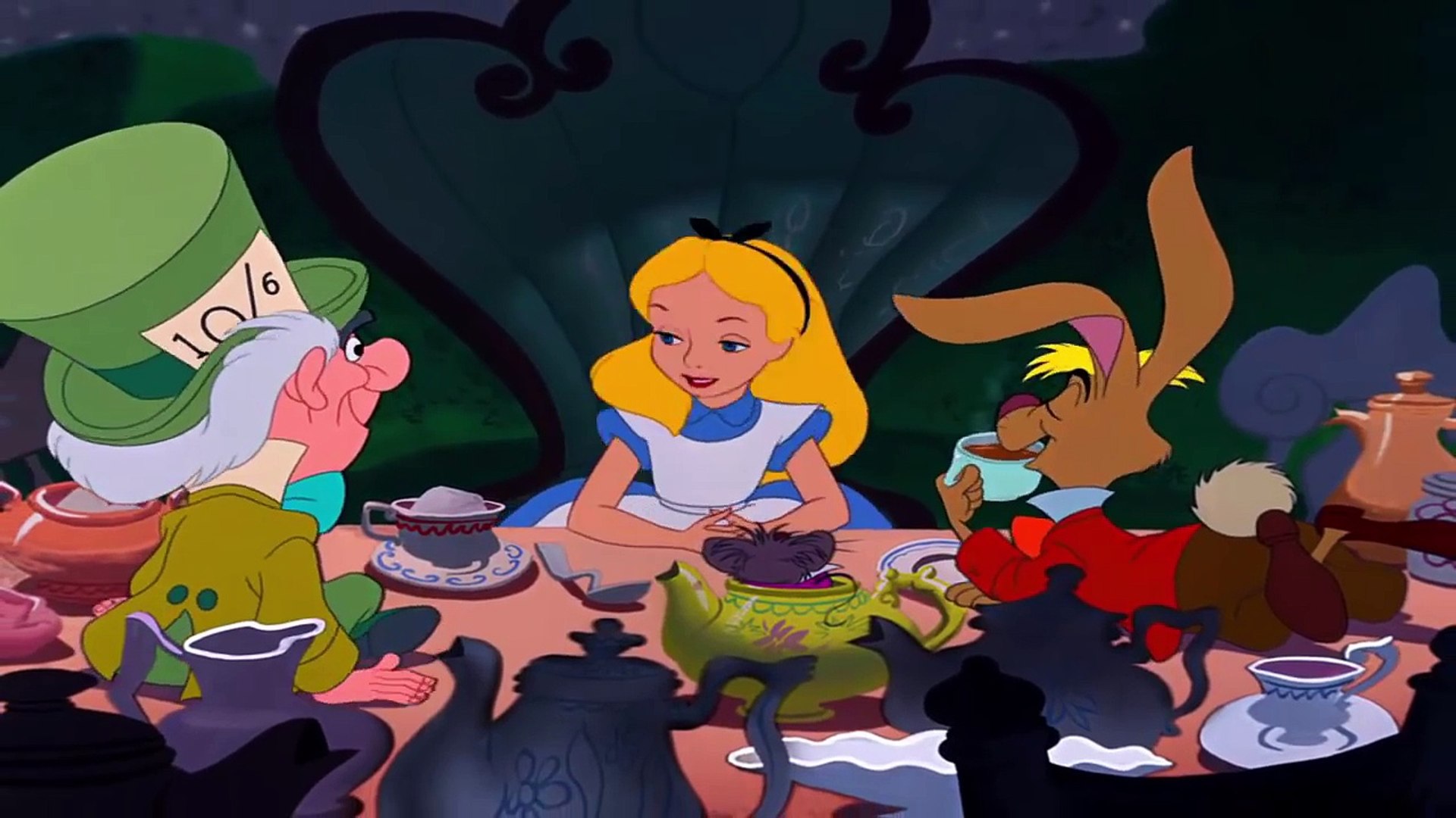 Alice In Wonderland Tea Party Hd Video Dailymotion