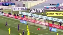 Fiorentina vs Hellas Verona 1-1 All Goals & Highlights Serie A 2016
