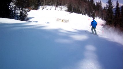 Appuis sur le ski aval bon dieu!!!