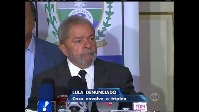 Ministério Público denuncia Lula por lavagem de dinheiro e falsidade ideológica