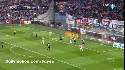 van Eijden R. (Own goal) HD - Ajax Amsterdam 2-1 NEC Nijmegen - 13-03-2016