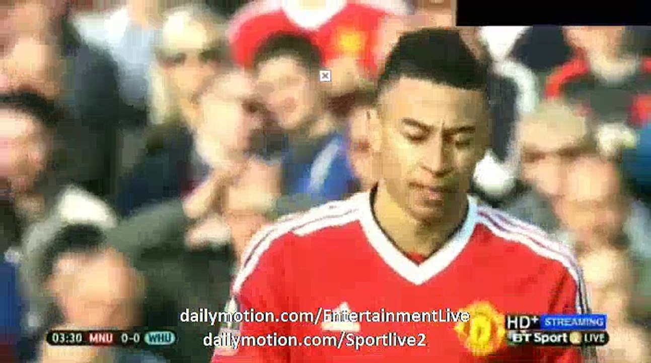 Manchester United 1st Big Chance - Man UTD vs West Ham FA CUP