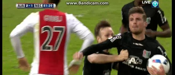 All Goals  Ajax 2-2 NEC 13-03-2016