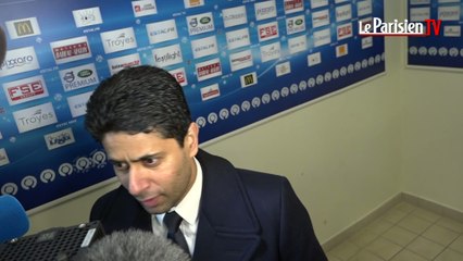 Troyes - PSG (0-9). Al-Khelaïfi : «Magnifique !»