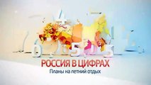 Россия в цифрах. Планы россиян на летний отдых