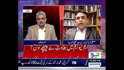 MQM is the biggest Supporter of Establishment, MQM Leader Mustafa Azizabadi