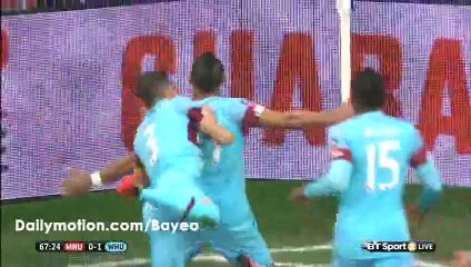 Dimitri Payet Super Goal HD - Manchester United 0-1 West Ham - 13-03-2016 Fa Cup