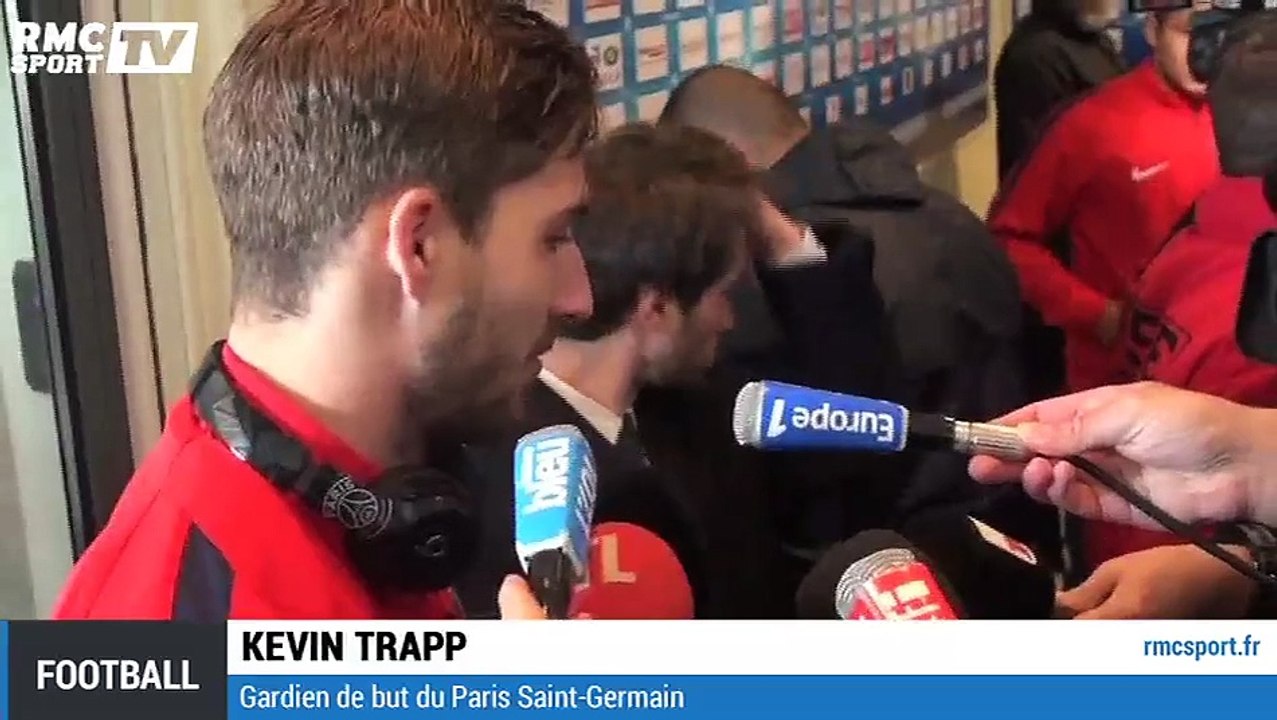 Trapp raconte ce qui s'est passé dans les vestiaires  après la victoire
