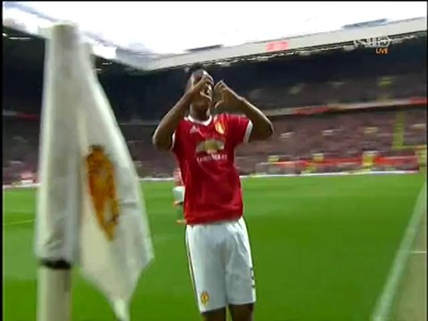 1-1 Anthony Martial Goal | Manchester United v. West Ham United - 13.03.2016 HD