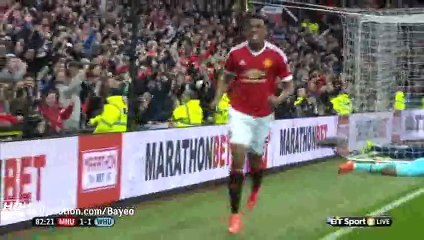 Anthony Martial Goal HD - Manchester United 1-1 West Ham - 13-03-2016 Fa Cup