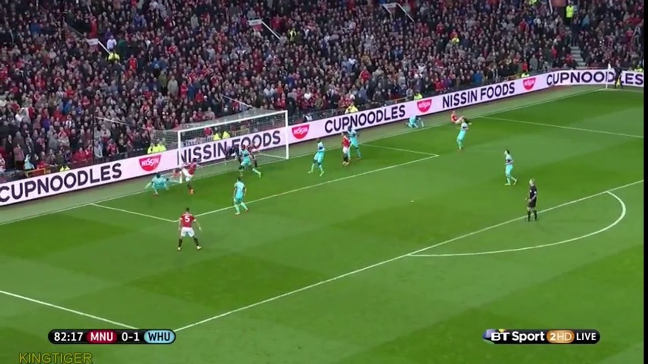 Manchester United 1 - 1 West Ham All Goals and...