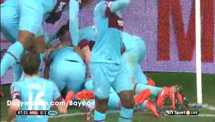 All Goals HD - Manchester United 1-1 West Ham - 13-03-2016 FA Cup